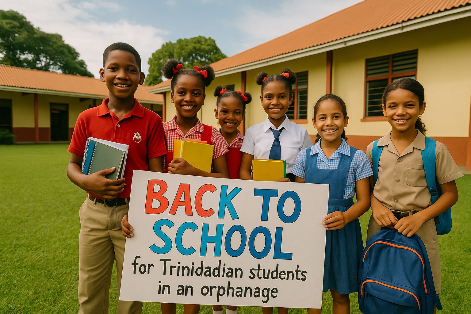 School supplies donation